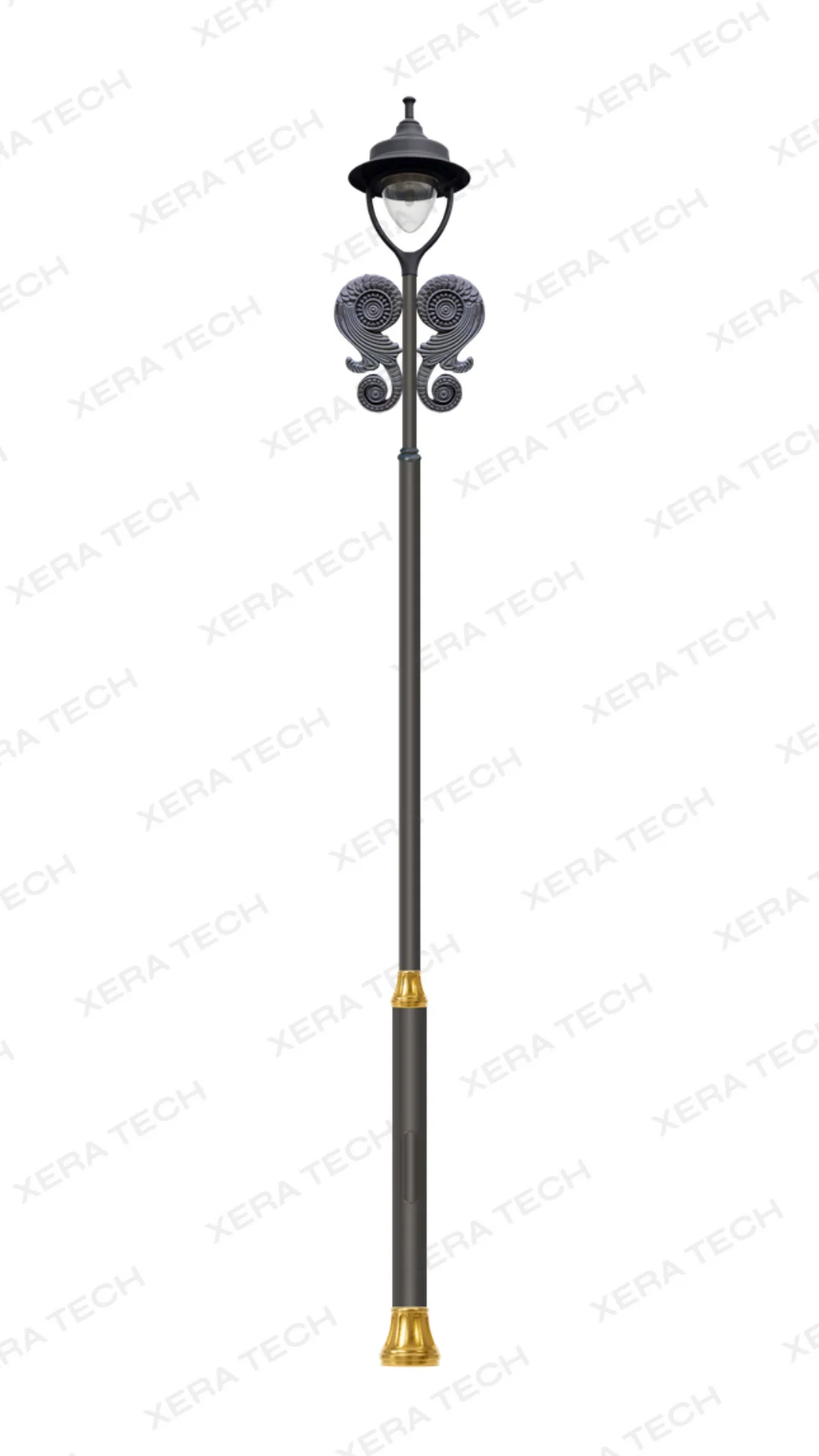Decorative LED street light pole design 2