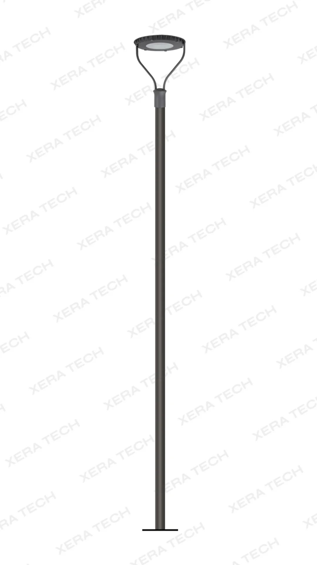 Decorative LED street light pole design 3