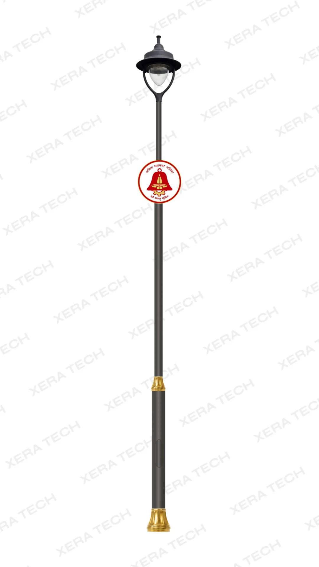Decorative LED street light pole design 6