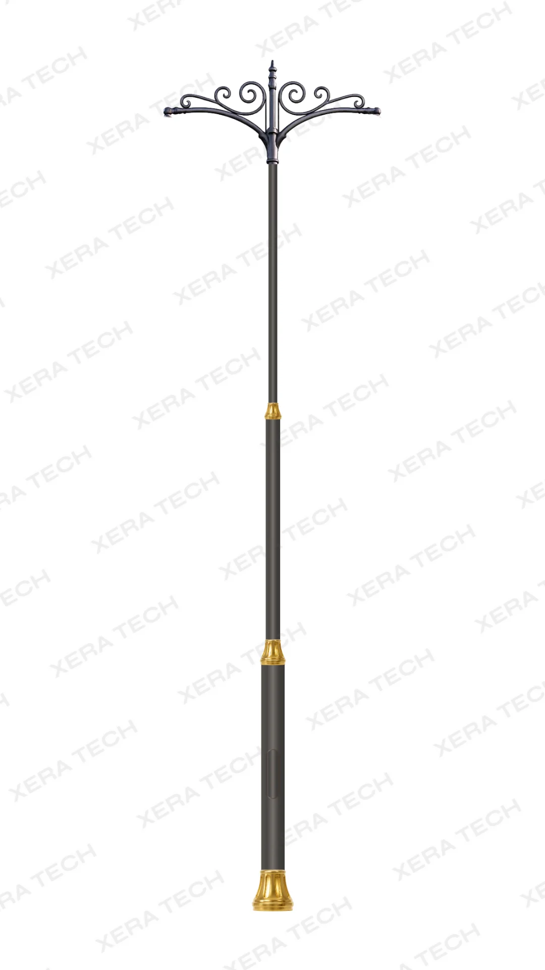 Decorative LED street light pole design 25