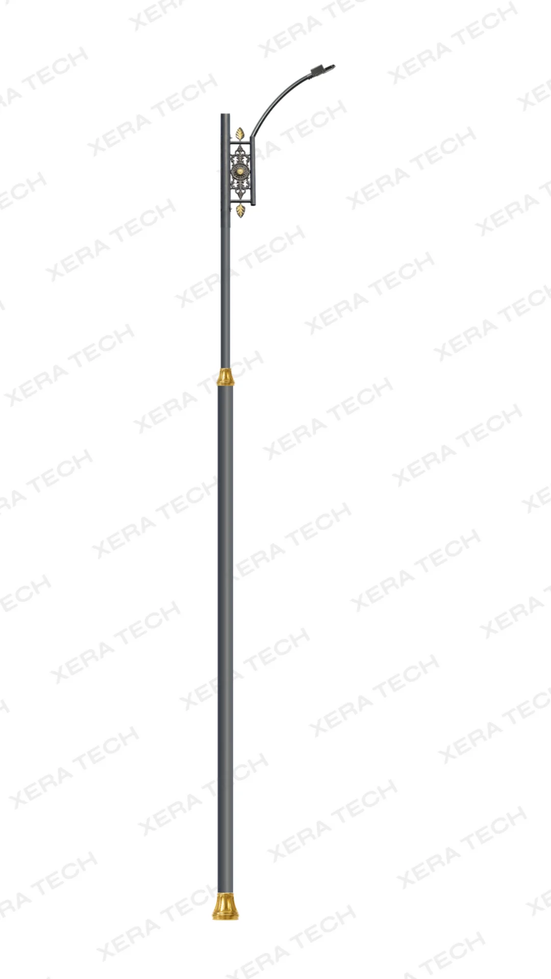 Decorative LED street light pole design 28