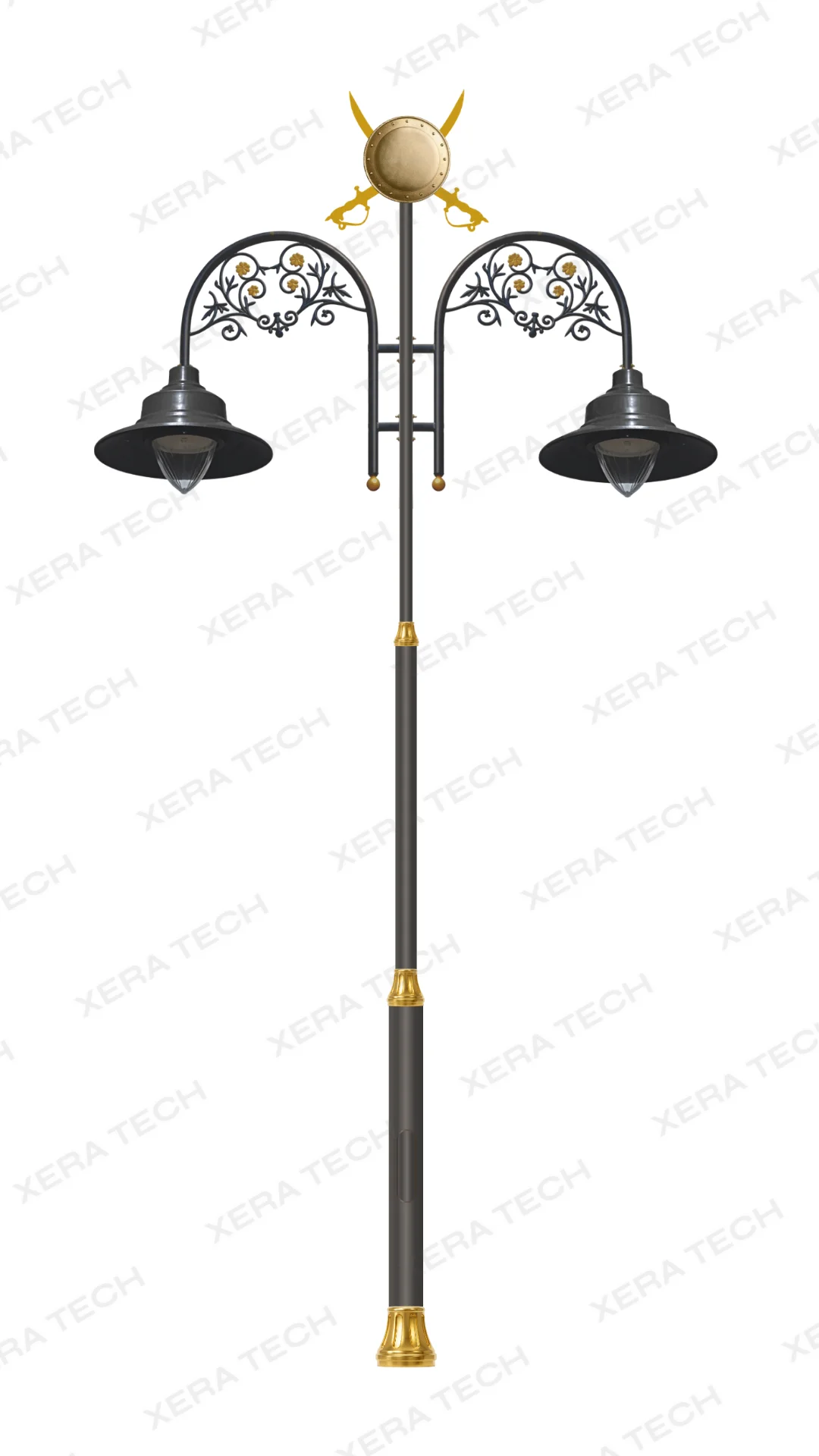Decorative LED street light pole design 30
