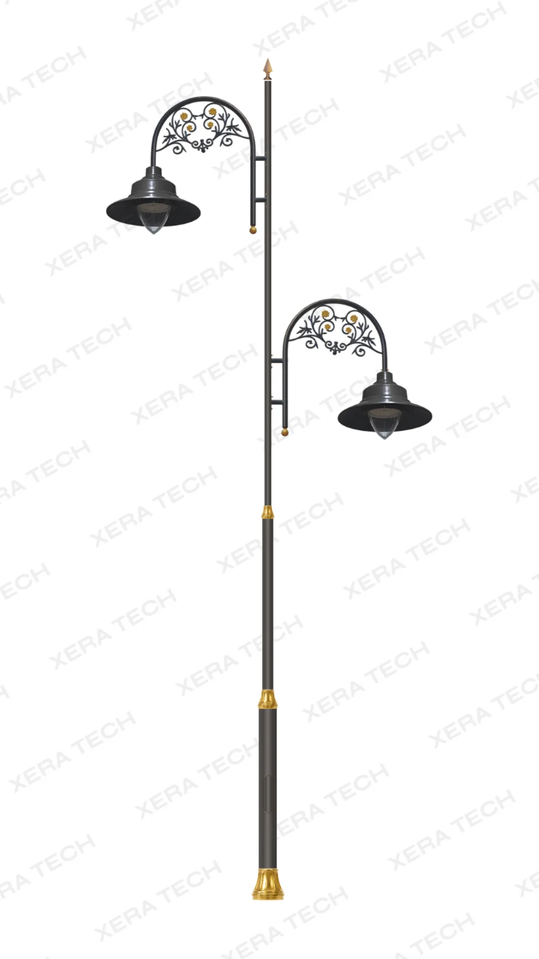 Decorative LED street light pole design 33