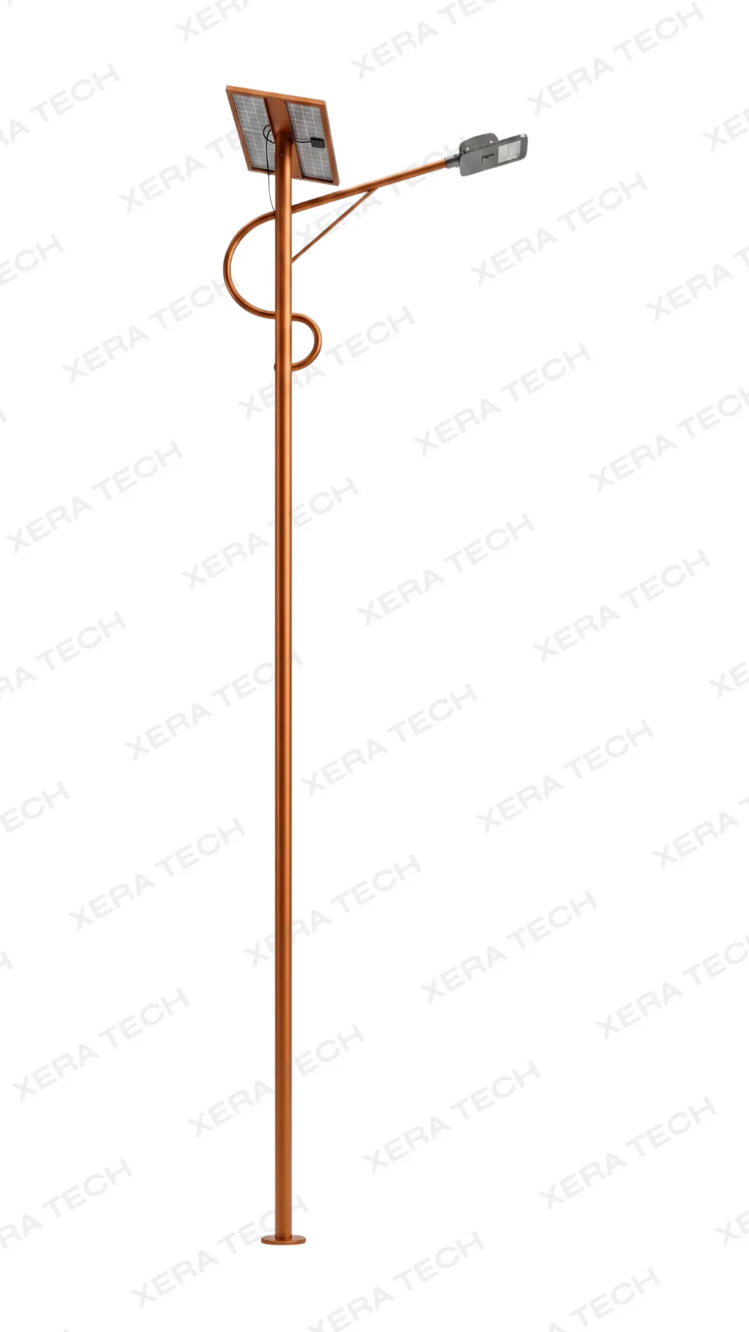 Decorative LED street light pole design 34