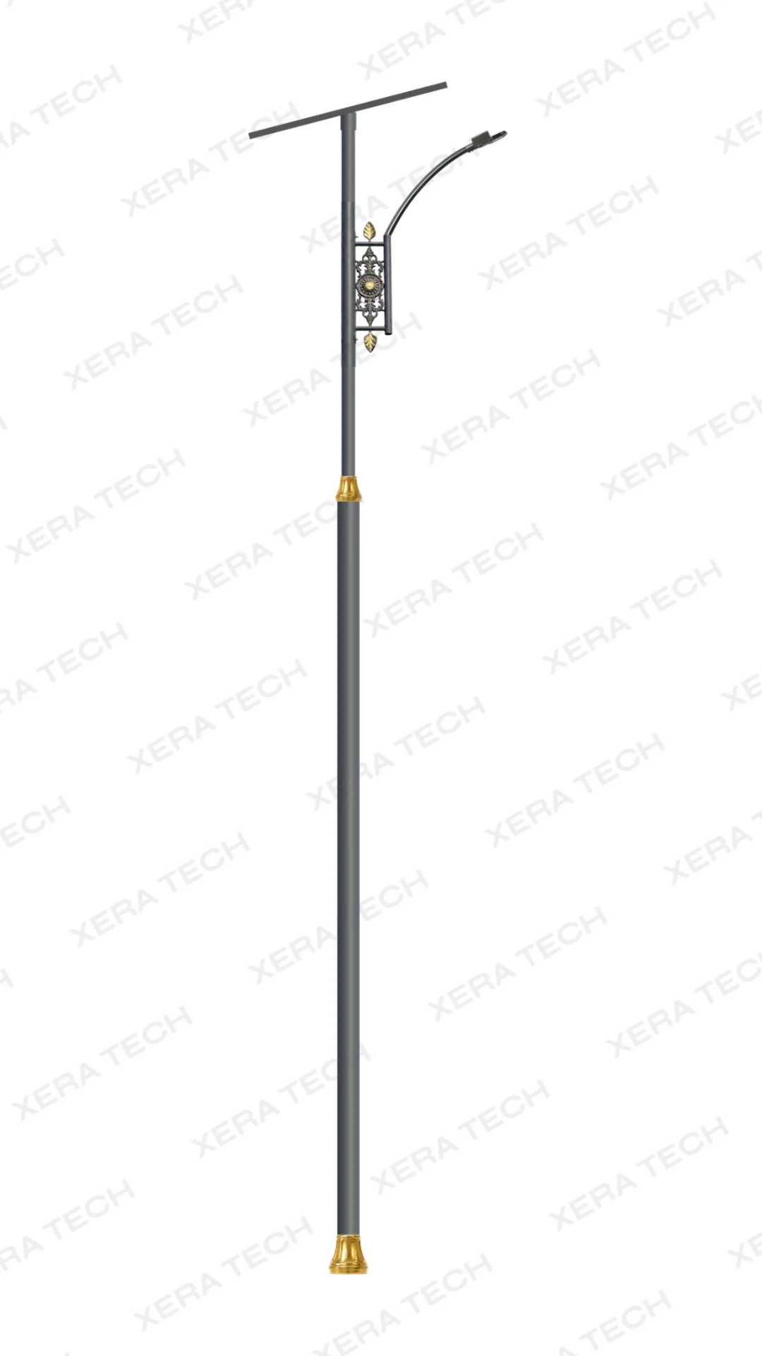 Decorative LED street light pole design 37