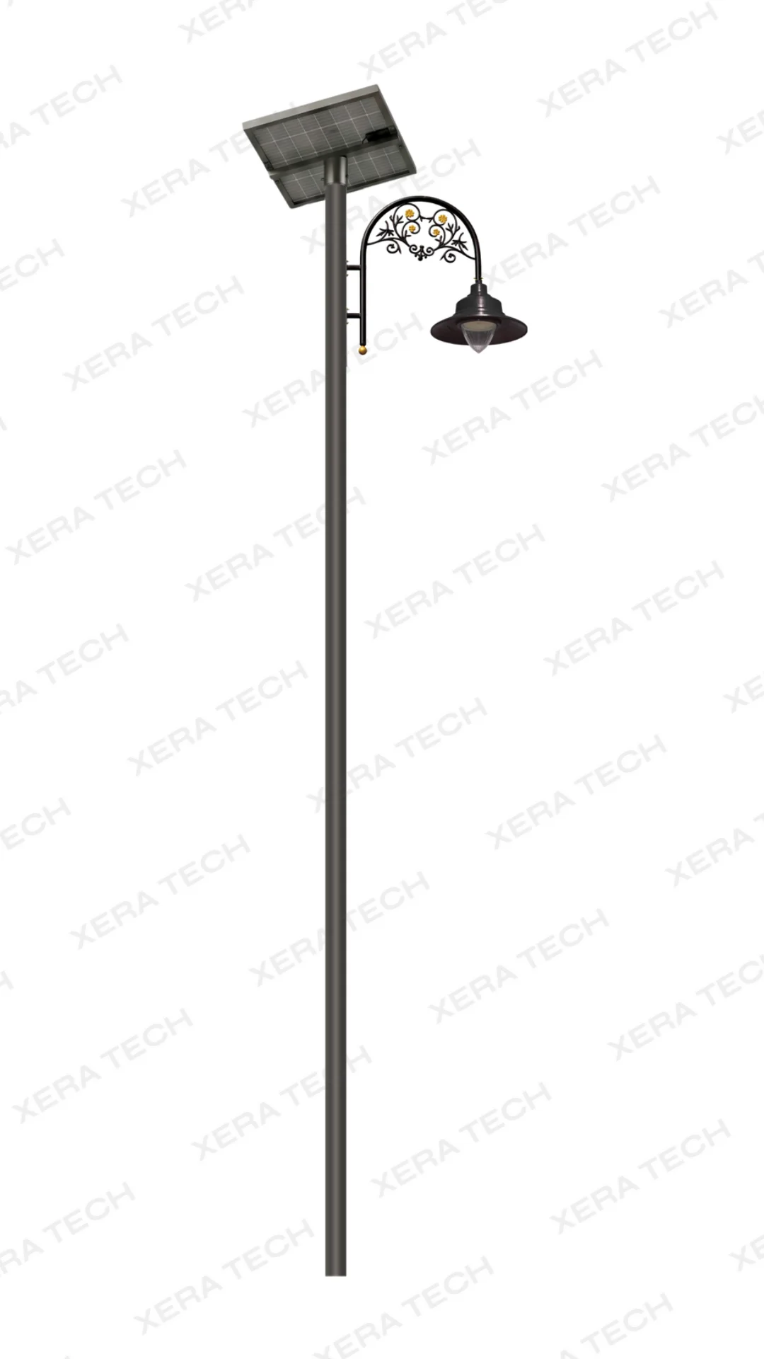 Decorative LED street light pole design 38