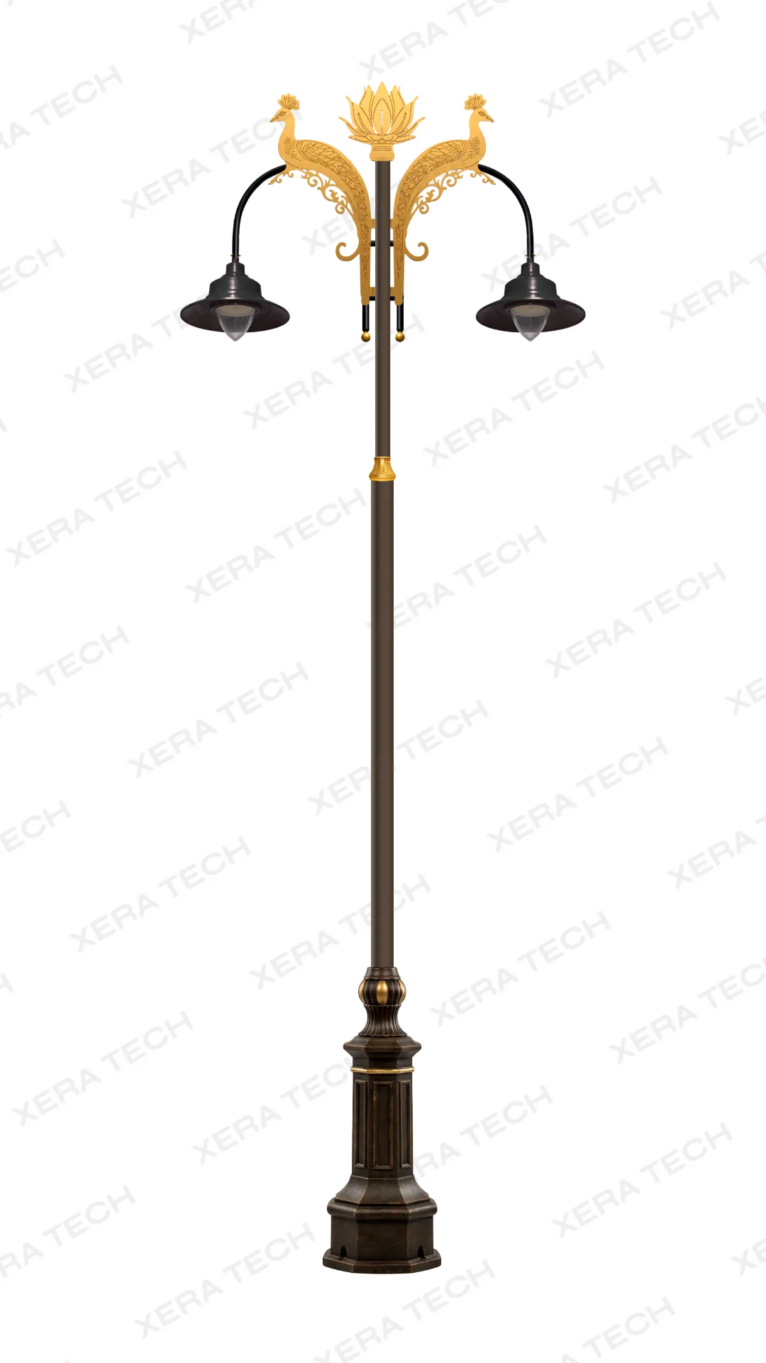 Decorative LED street light pole design 41