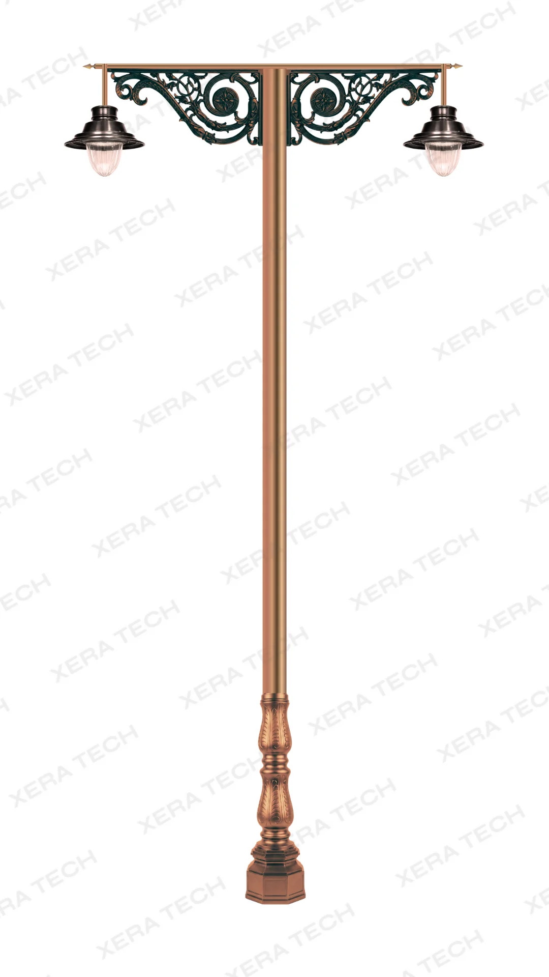 Decorative LED street light pole design 42