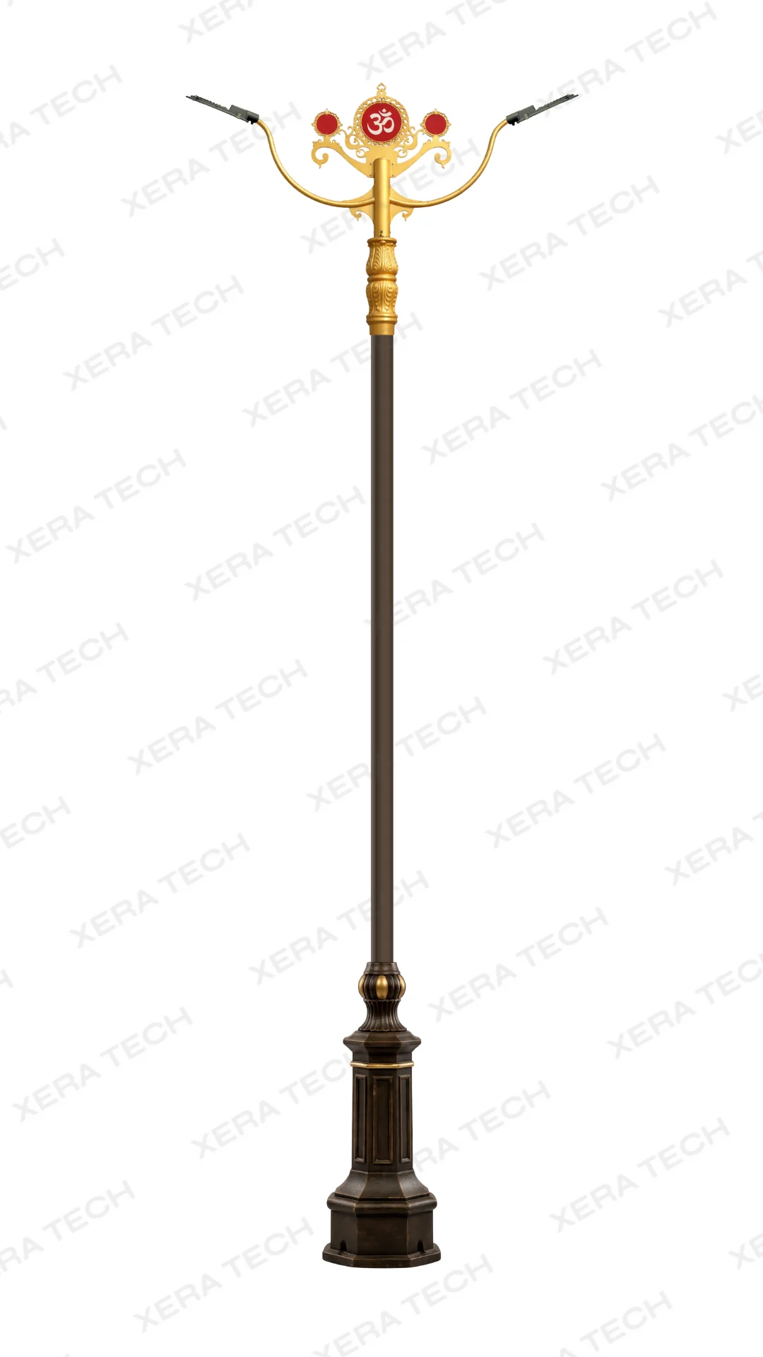 Decorative LED street light pole design 43