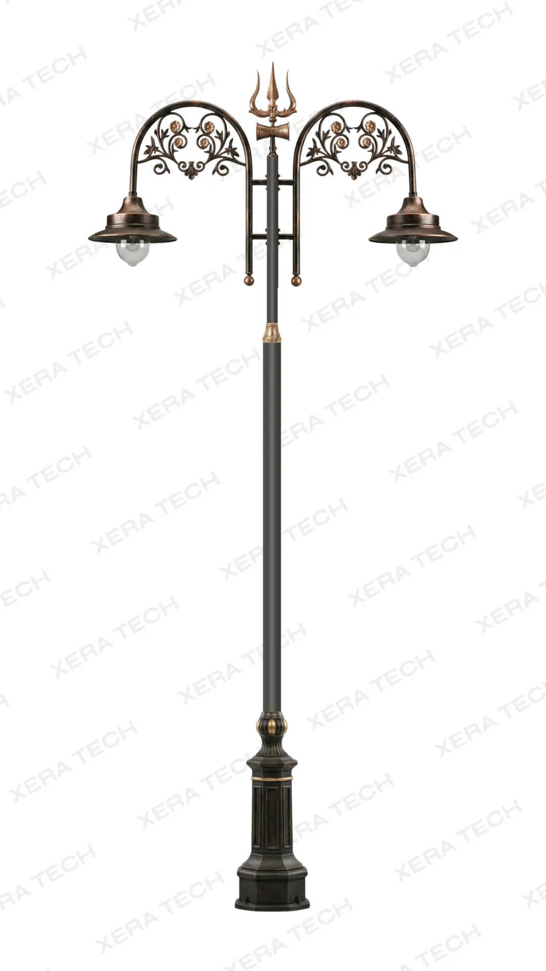 Decorative LED street light pole design 45