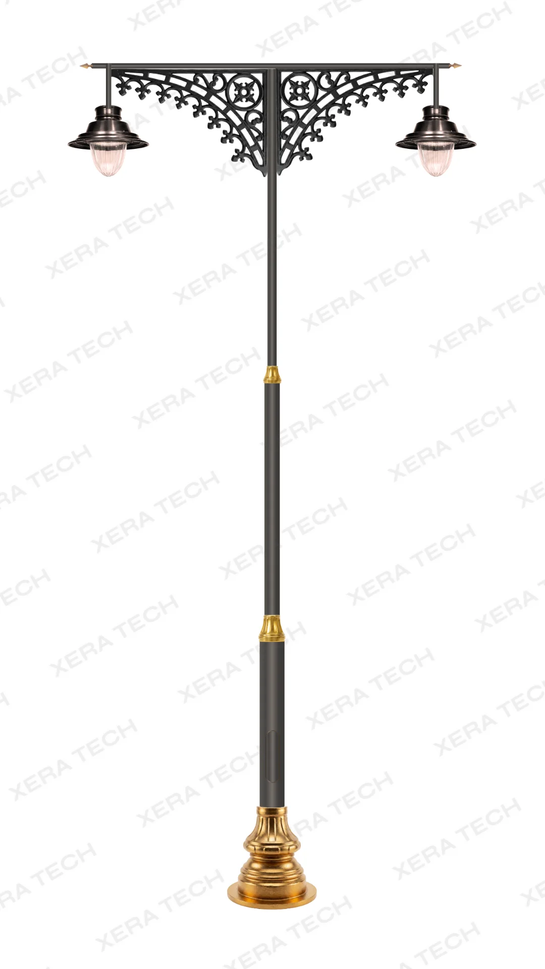 Decorative LED street light pole design 49