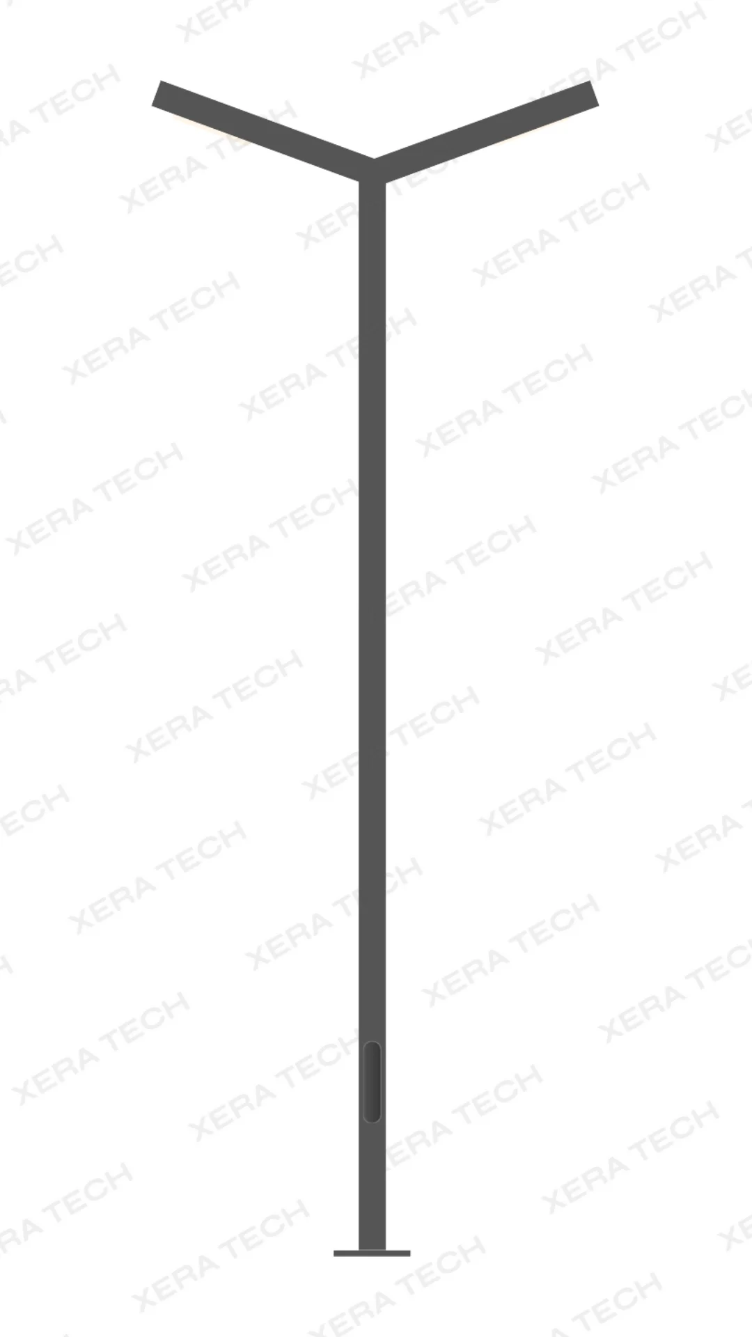 Decorative LED street light pole design 52