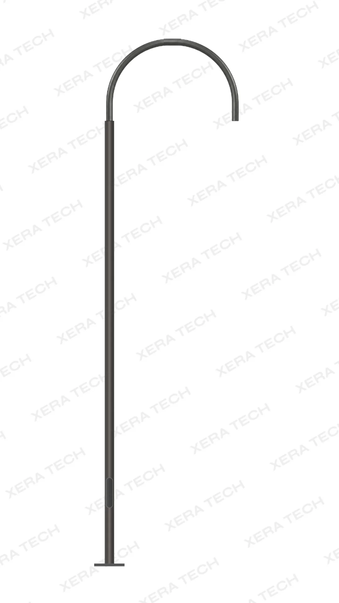 Decorative LED street light pole design 54