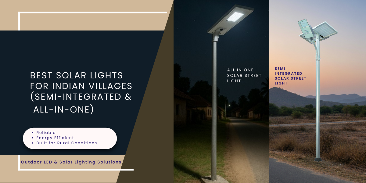 Best Solar Lights for Indian Villages