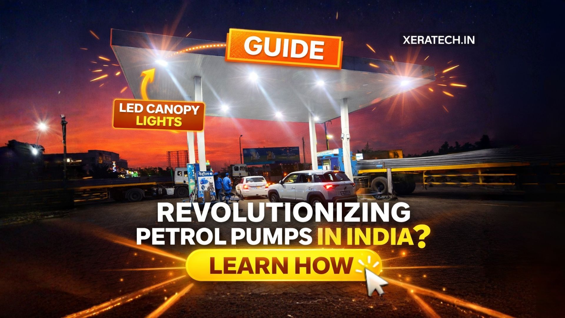 LED Canopy Lights for Petrol Pumps in India 2026: Complete Buyer's Guide for IOCL, BPCL & HPCL Stations