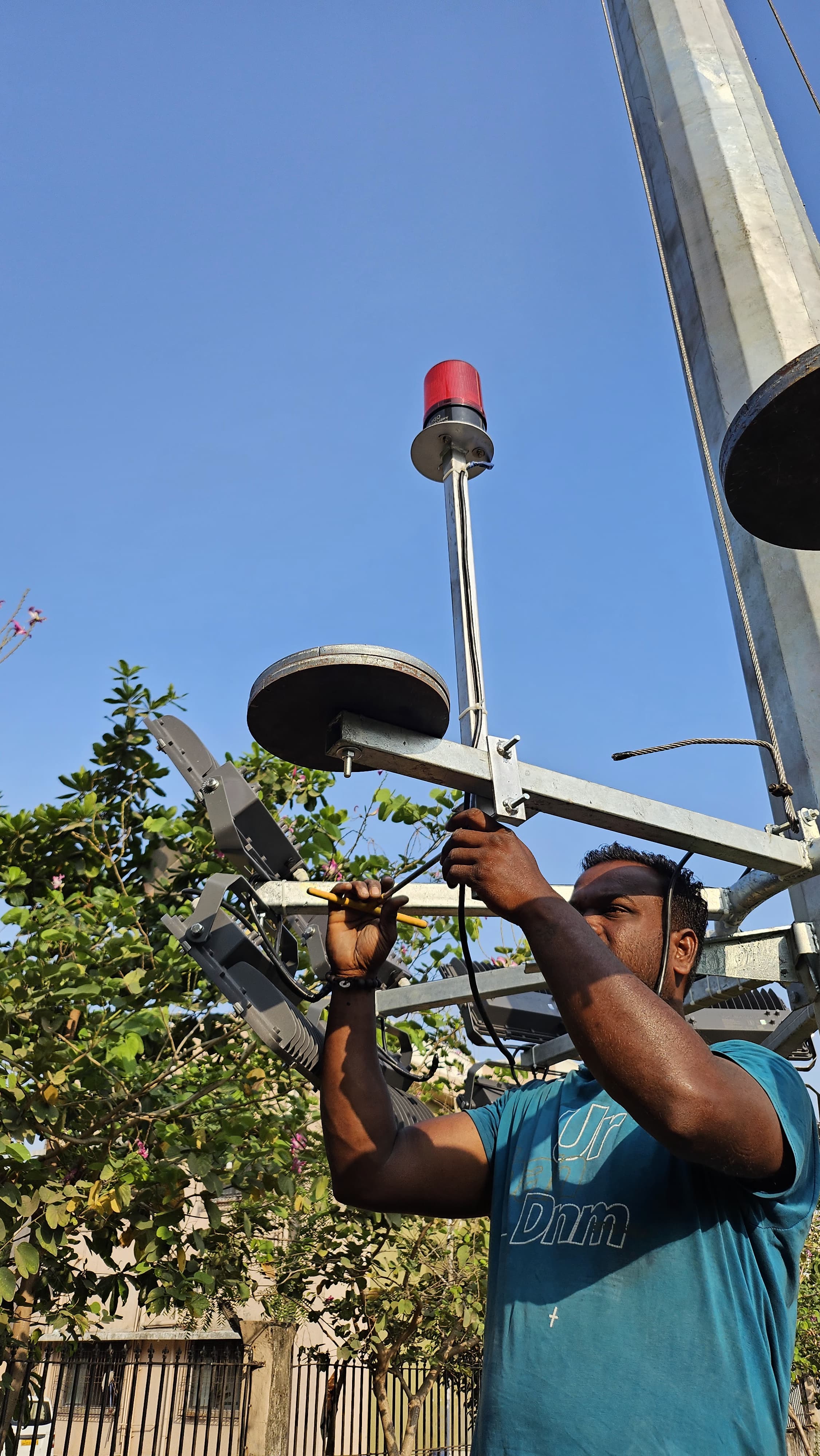 Xera Tech LED High Mast Light Installation