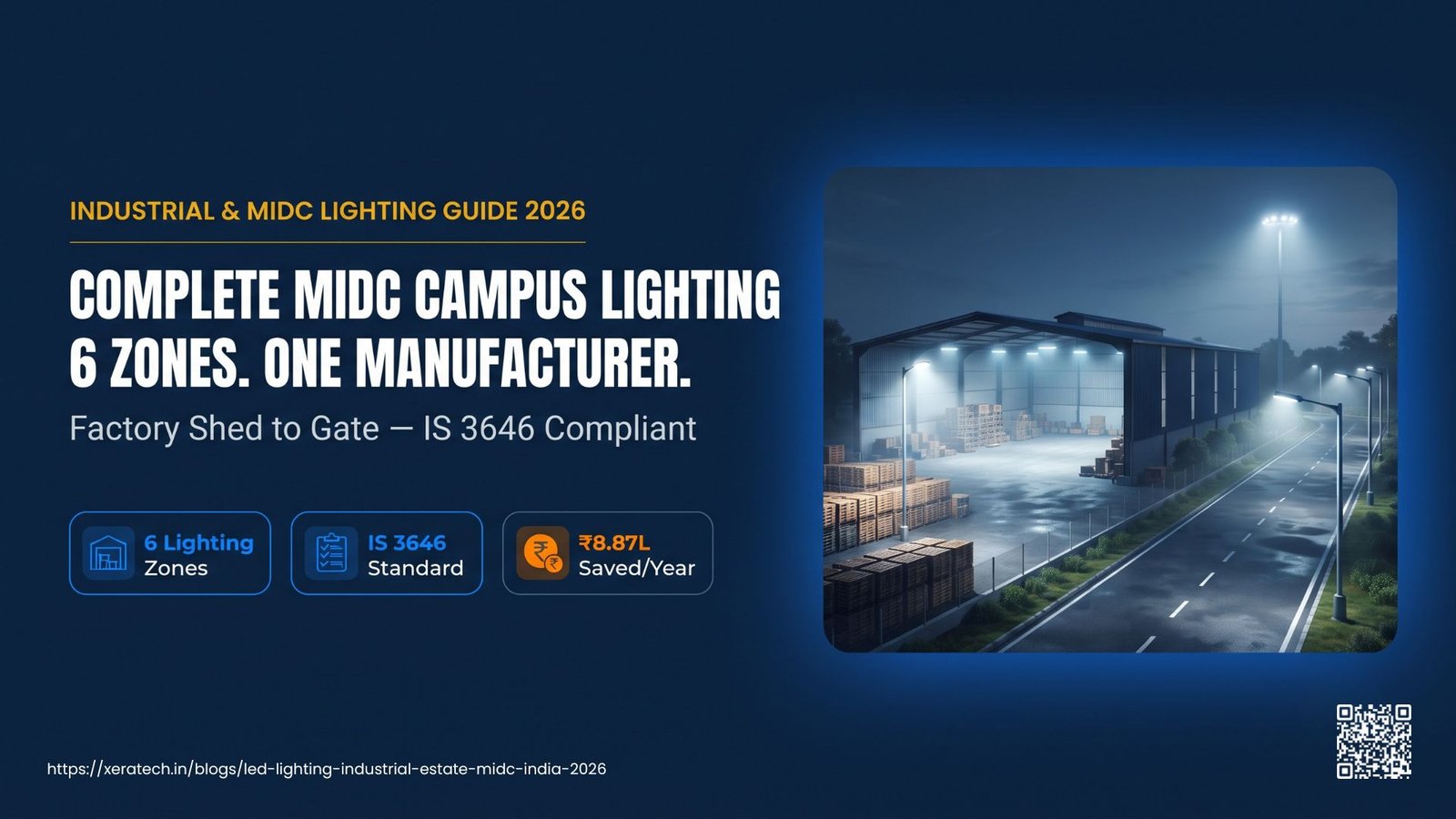 LED Lighting for Industrial Estates and MIDC in India: Complete Campus Guide 2026