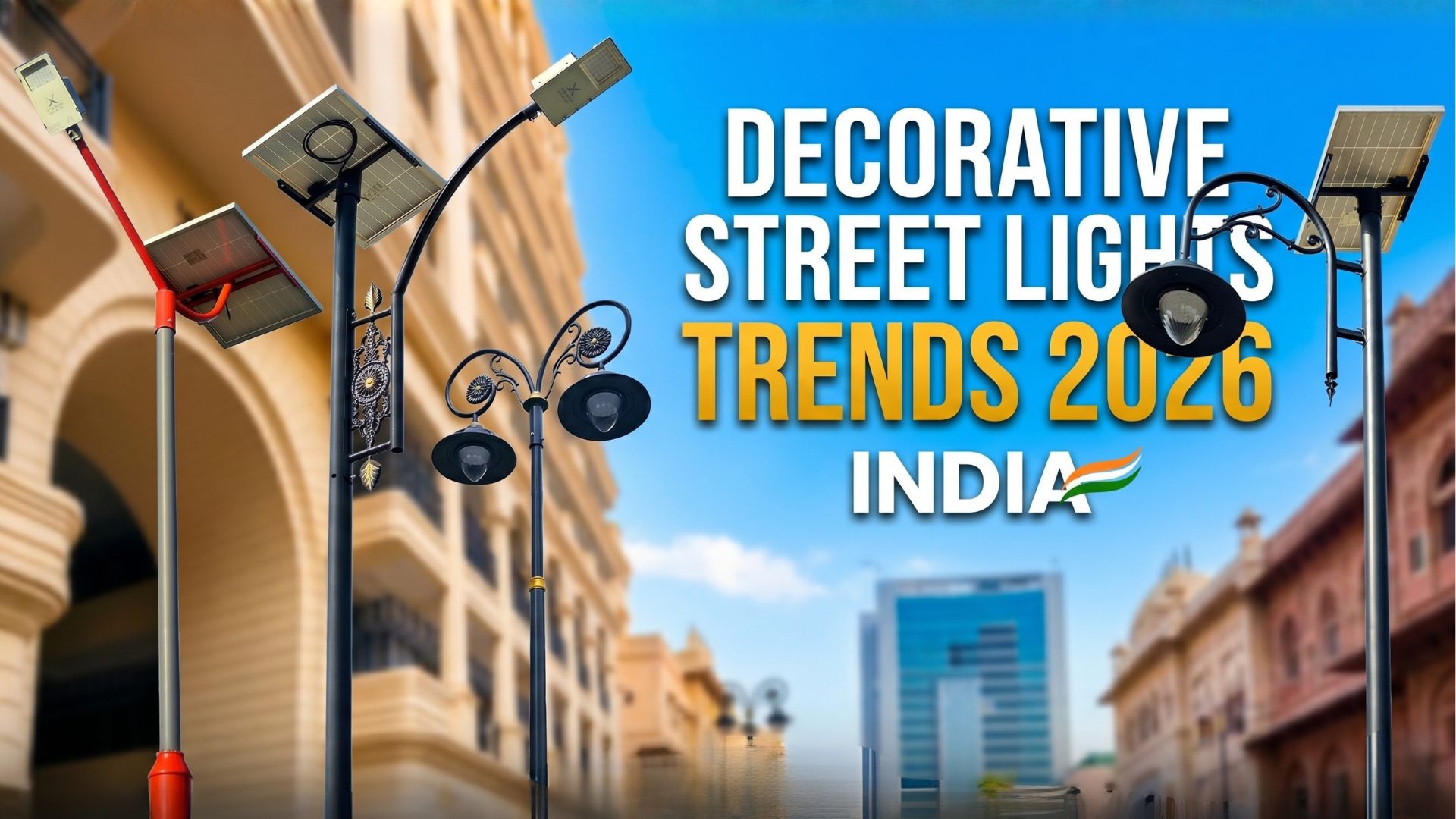 Decorative Street Lights in India 2026: Trends, Themes & Complete Xeratech Buyer's Guide