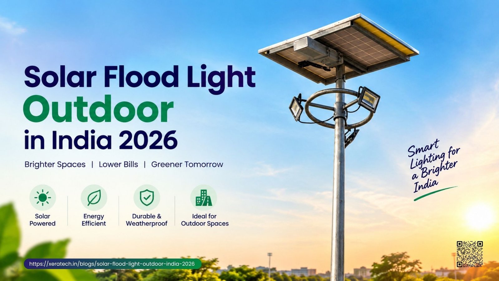 Solar Flood Lights for Outdoor Use in India: Complete Guide 2026