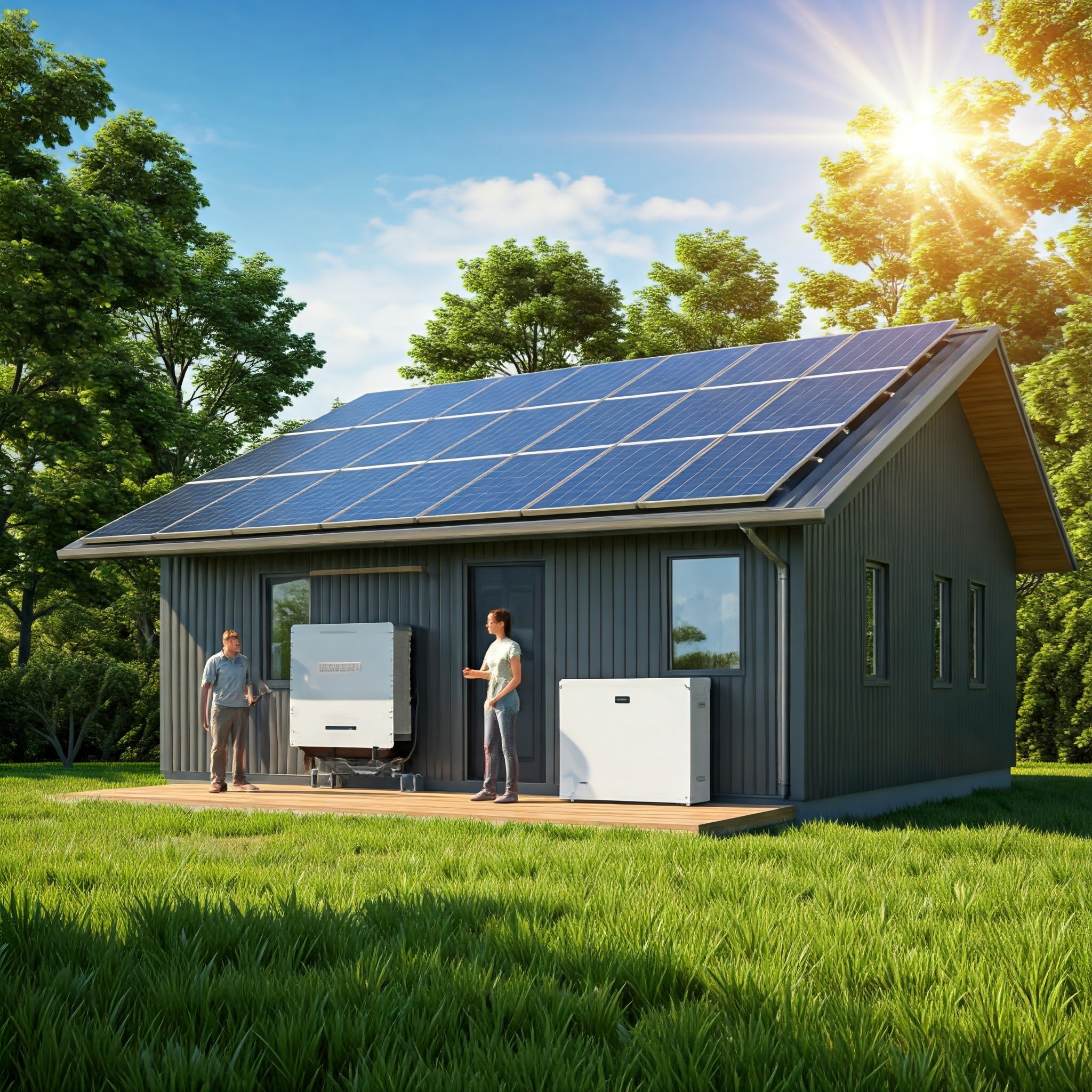 Solar Off-Grid Rural Homes