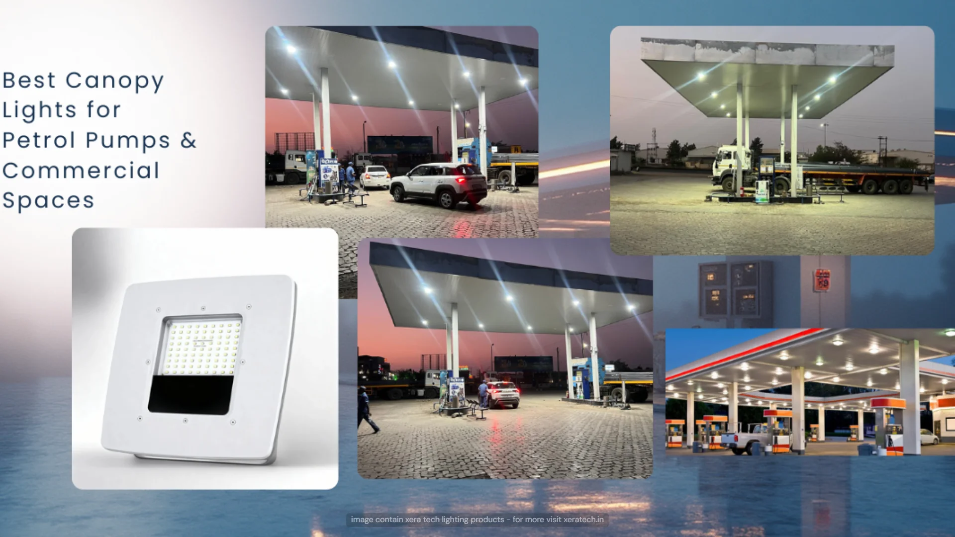 Best Canopy Lights for Petrol Pumps & Commercial Spaces – Features, Benefits & Applications