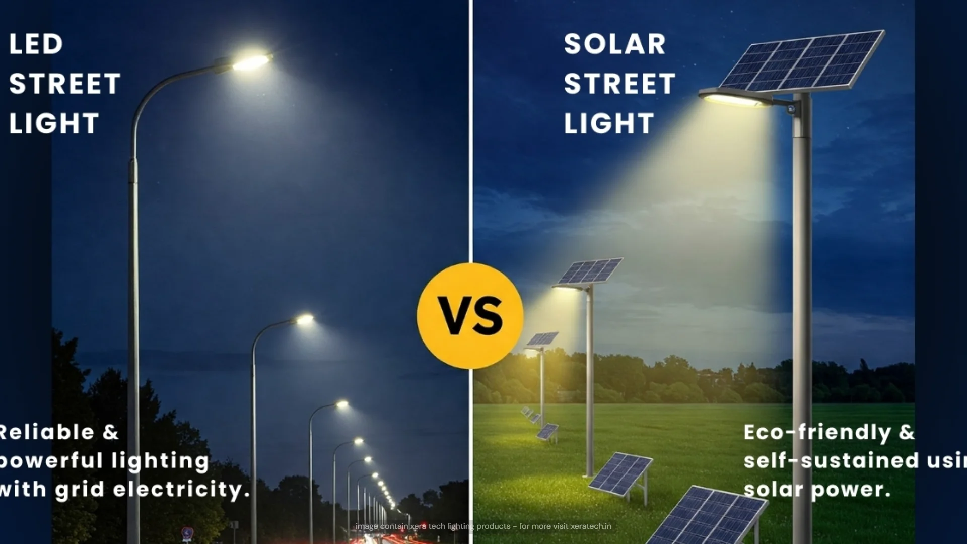 LED vs. Solar Street Lights – Which is Better? 