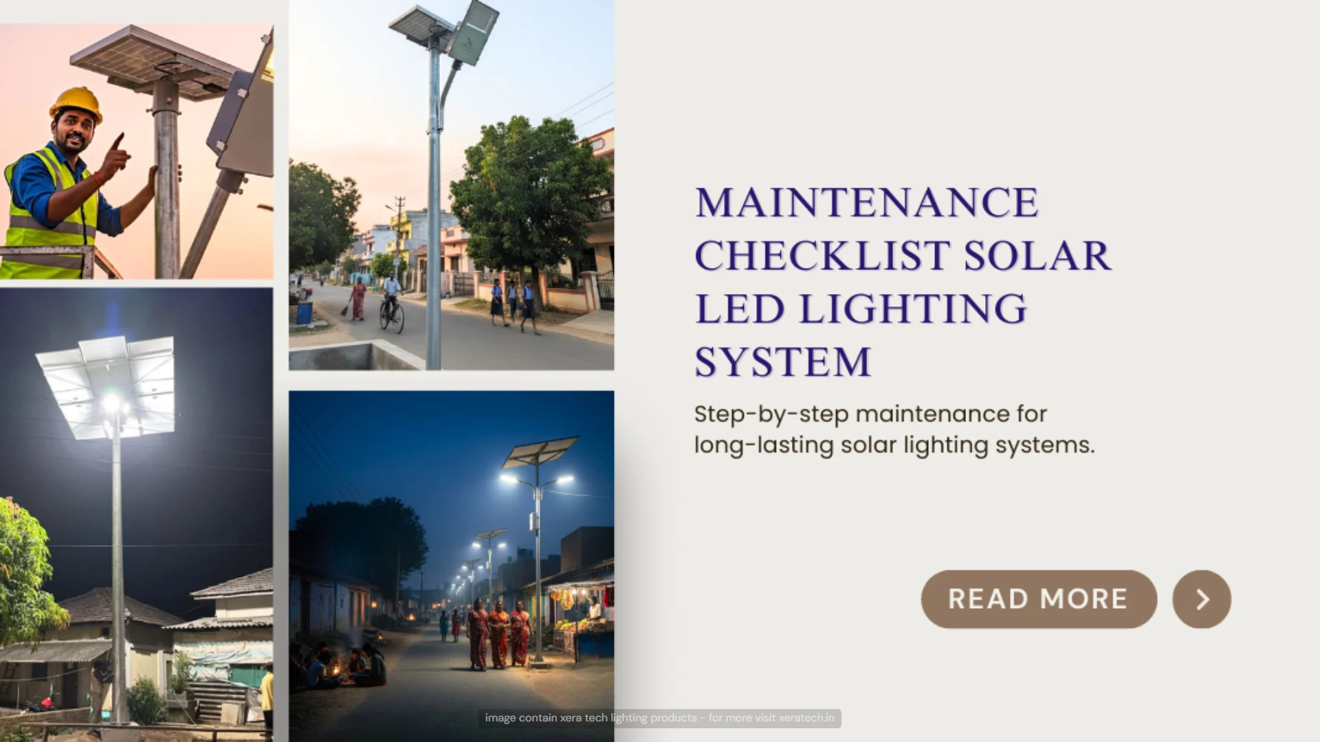 Maintenance Checklist & Troubleshooting Guide for Long‑Life Solar LED Lighting Systems