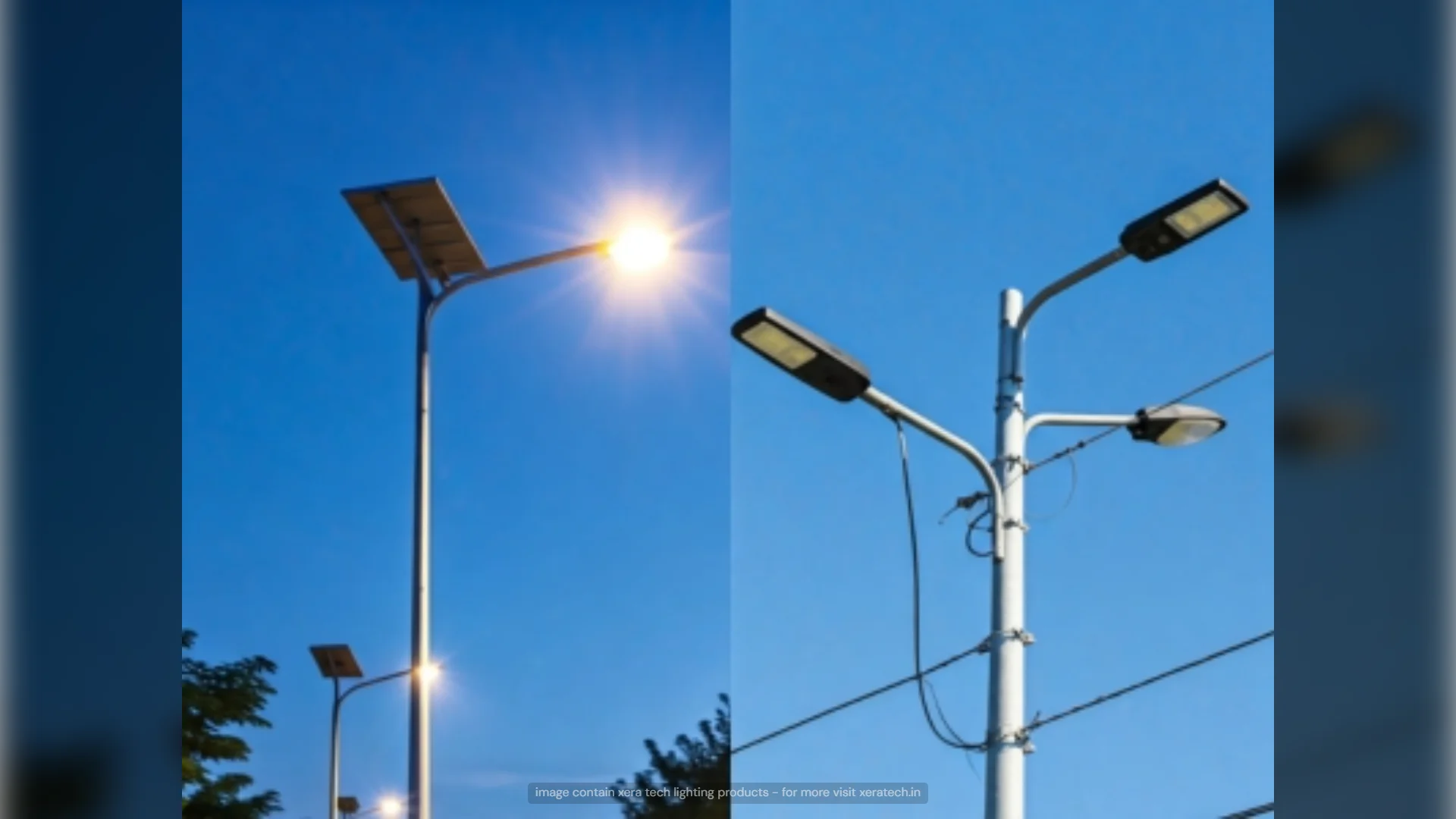 Solar vs Traditional Street Lights