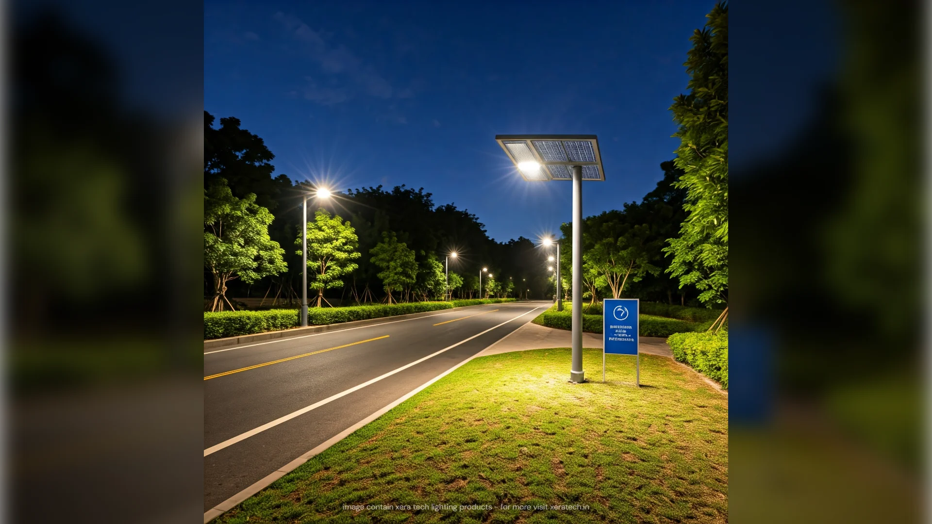 The Role of Solar LED Street Lights in Reducing Carbon