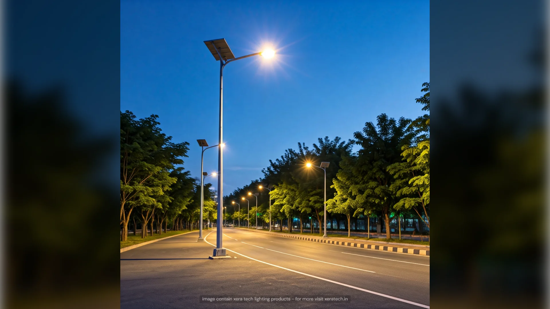 Understand how solar LED street lights help in reducing carbon emissions