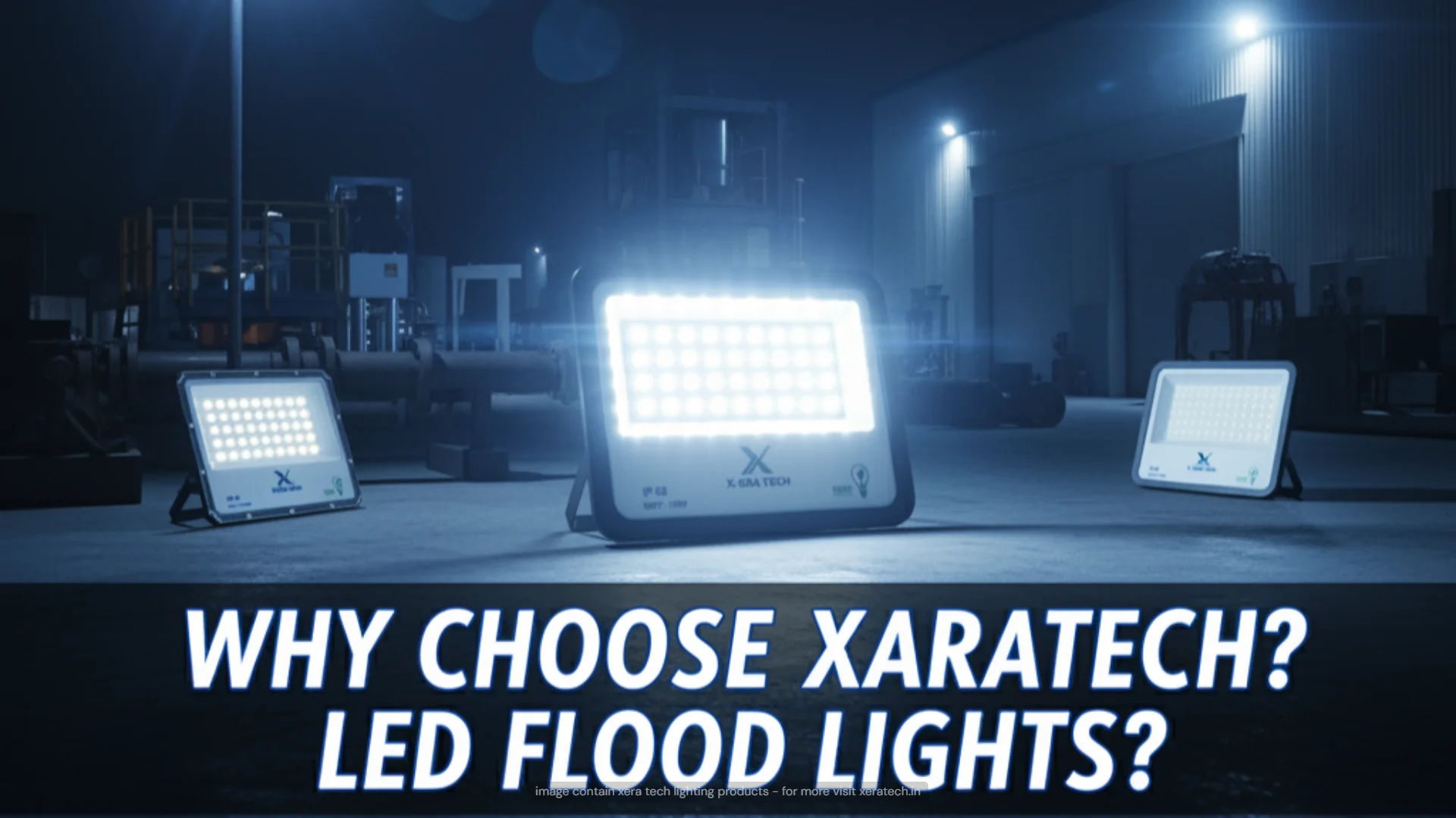Why Choose XeraTech’s LED Flood Lights?