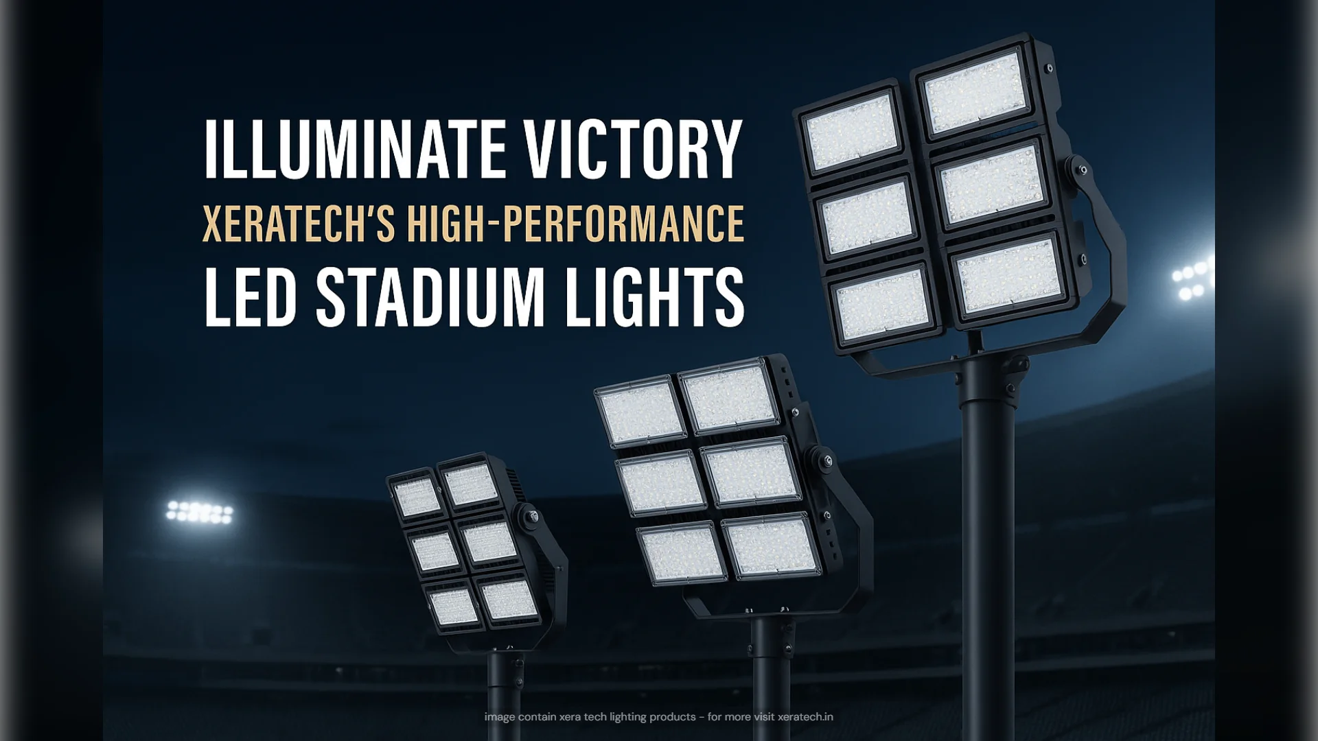 LED Stadium Lights – Power, Performance & Precision