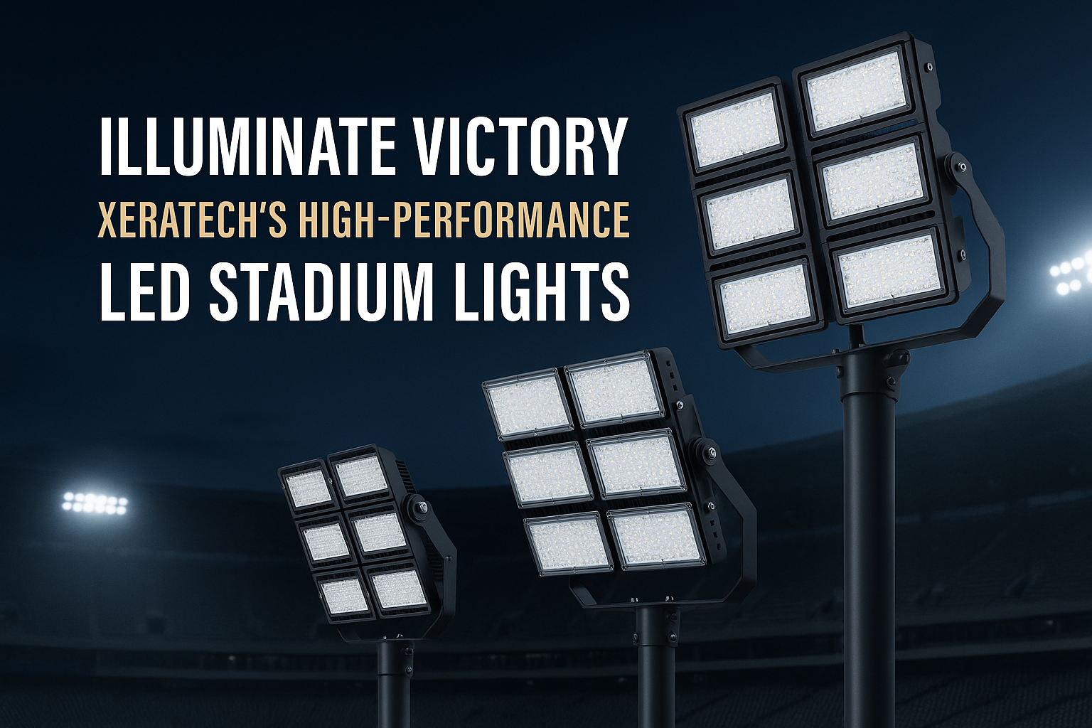LED Stadium Lights – Power, Performance & Precision