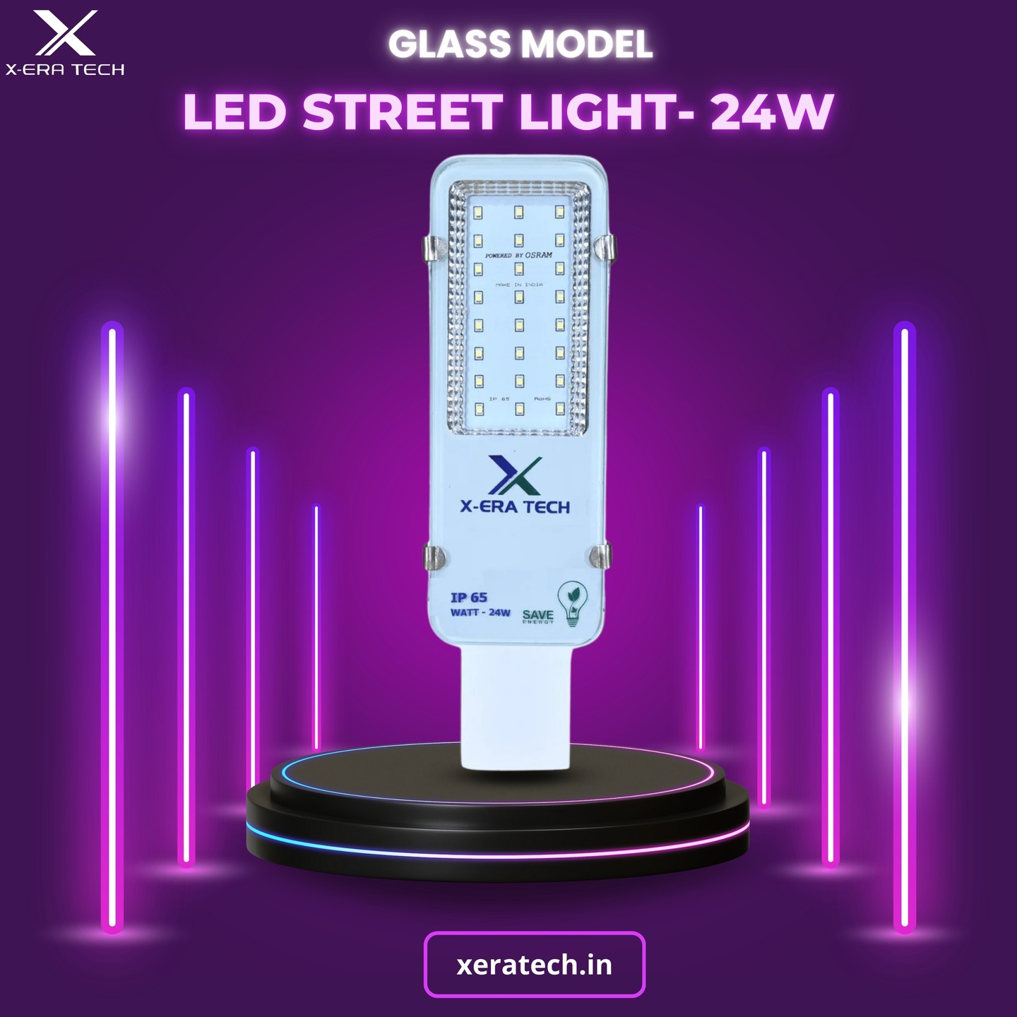 24W LED street light product photo