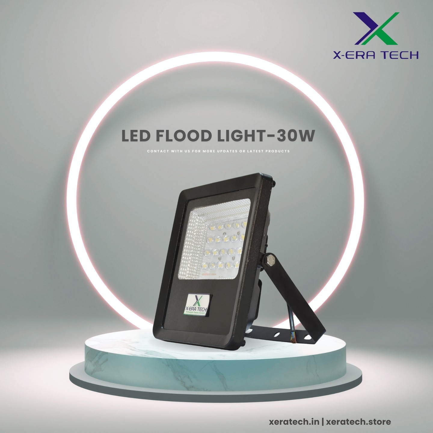 30W glass model LED flood light