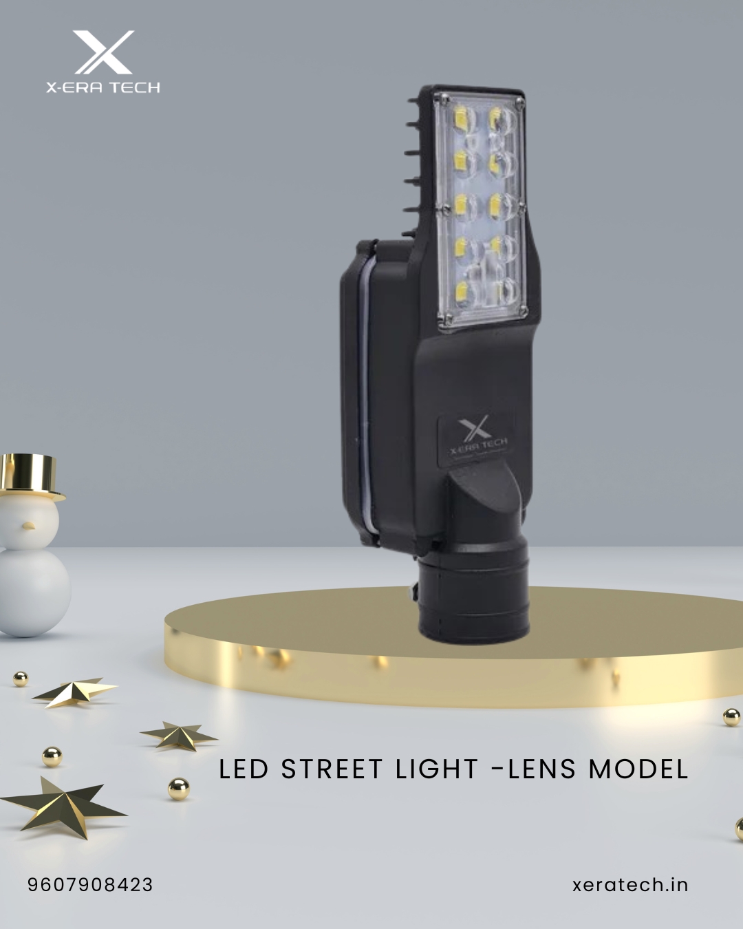 50W lens model LED street light
