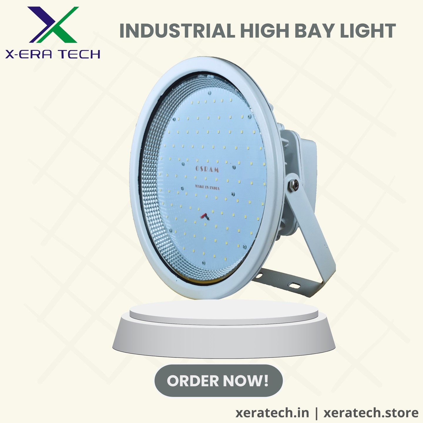 Hanging pendant-style LED high bay light