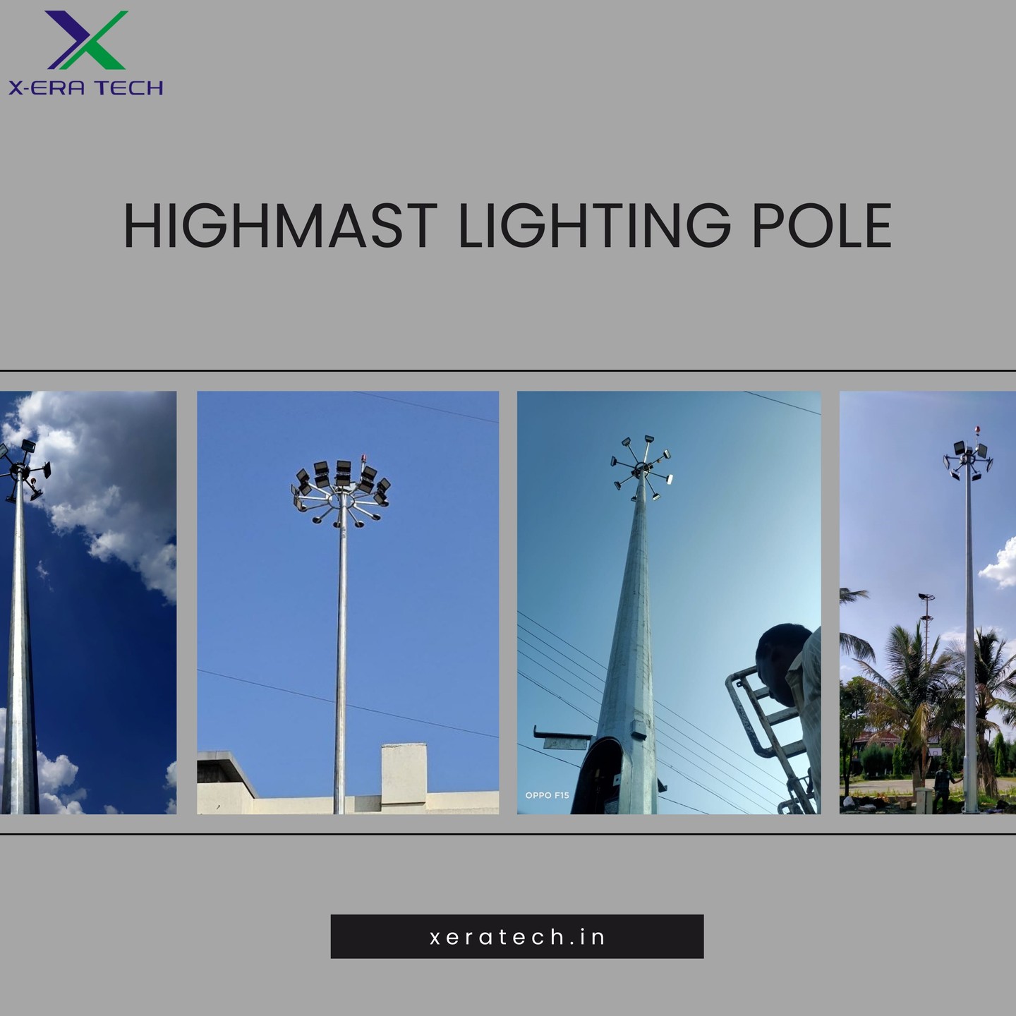High mast light standard product photo