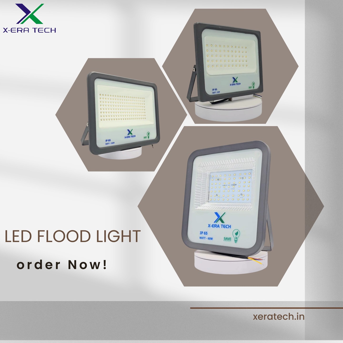 LED flood light product photo angle four