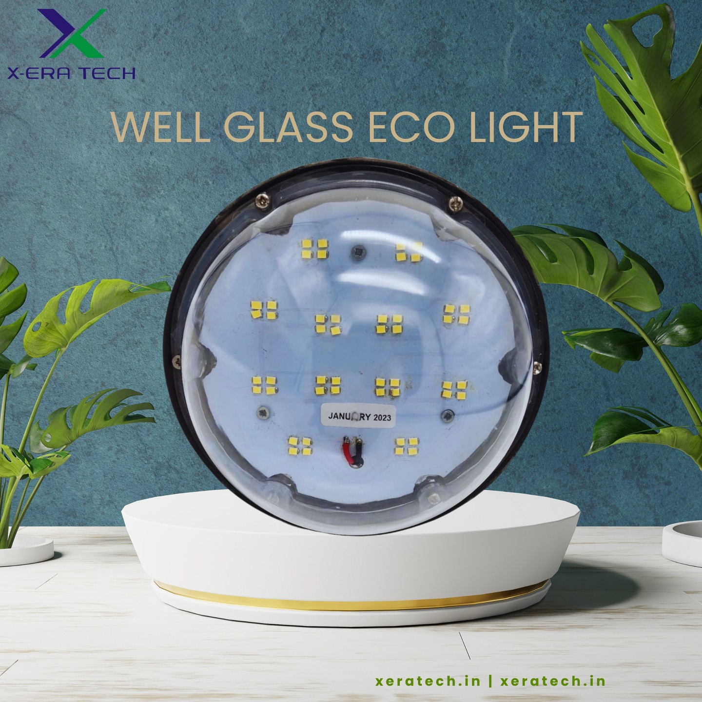 Well glass eco model high bay light