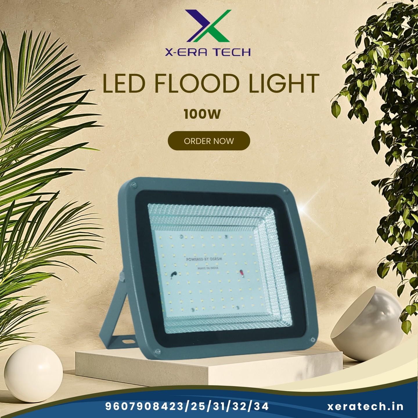 Xeratech 200W High-Power LED Flood Light