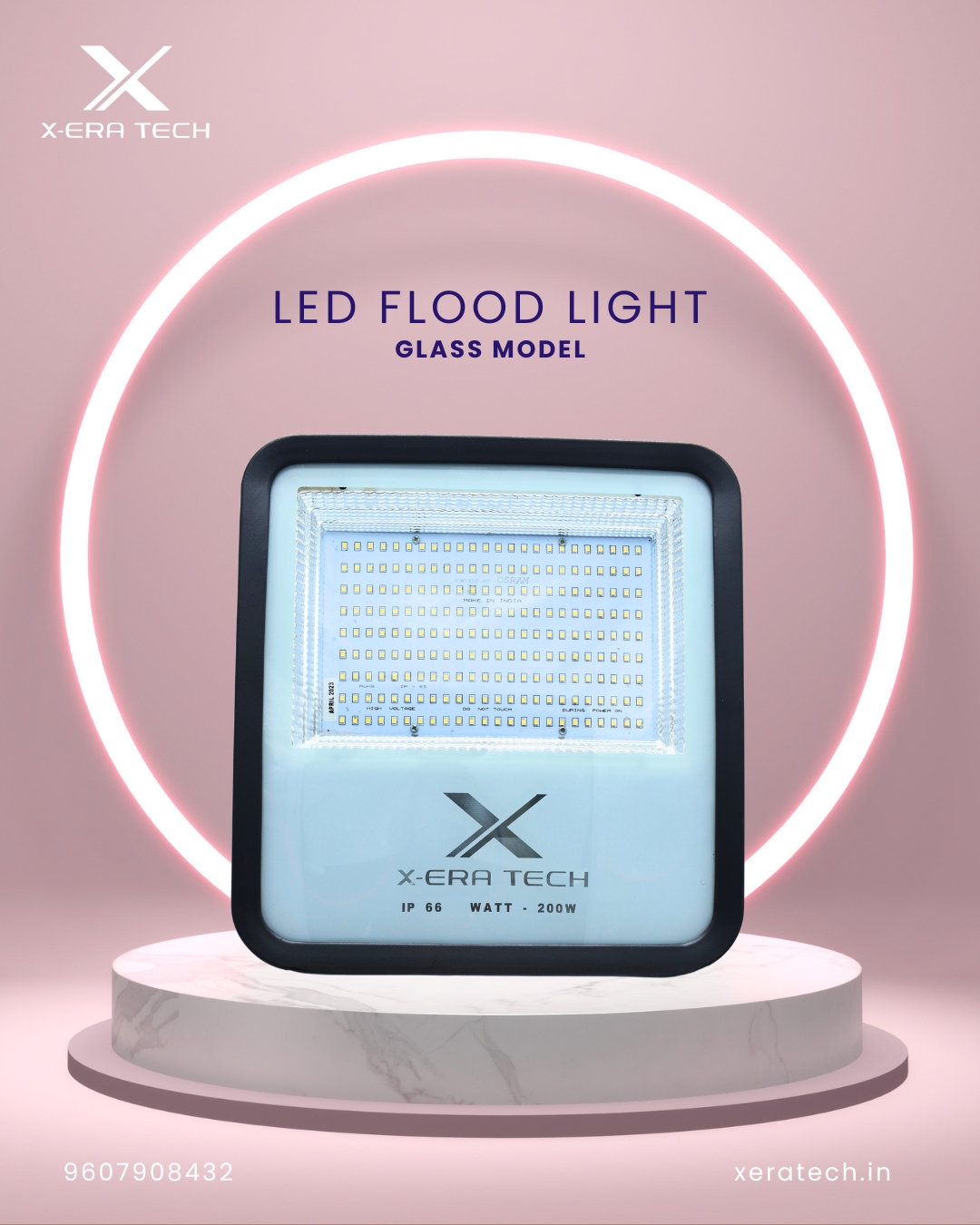 Xeratech Glass Model LED Flood Light