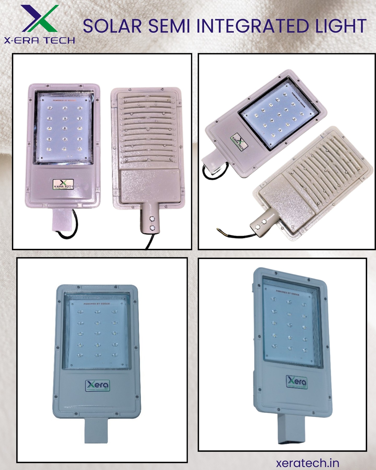 Semi-integrated solar street light image 3
