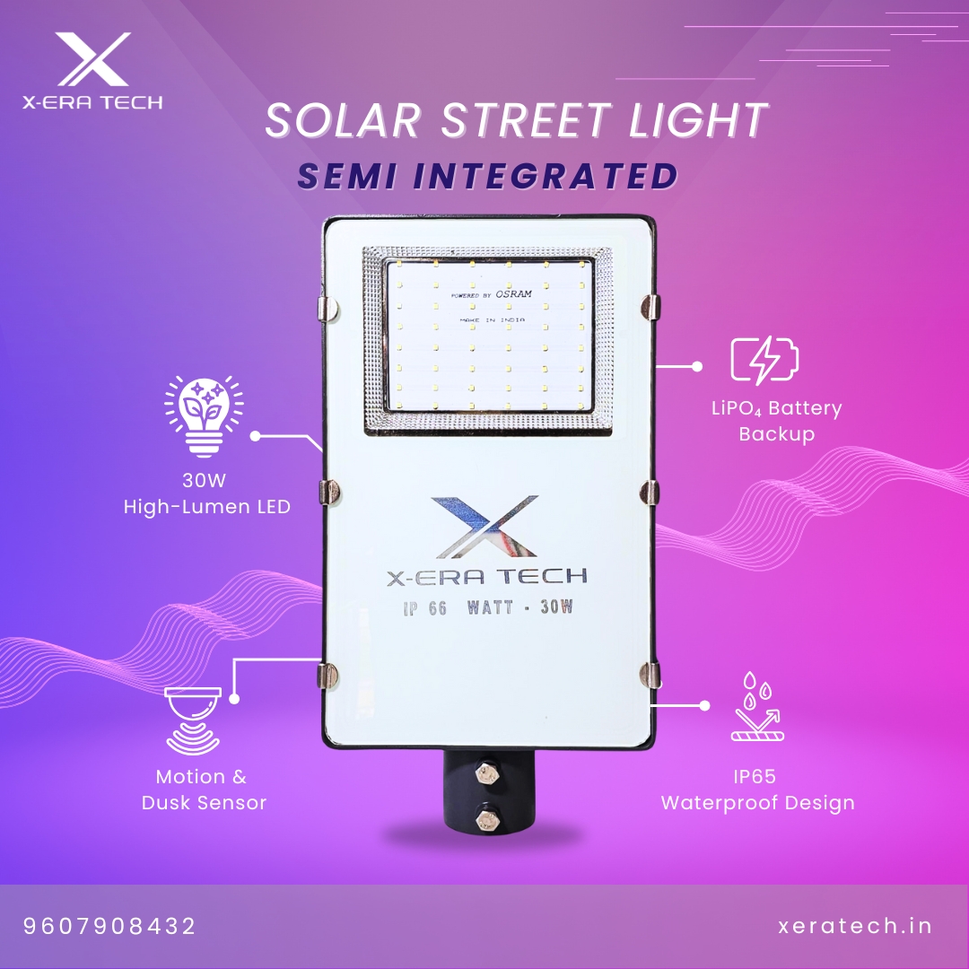 Solar street light product image 2