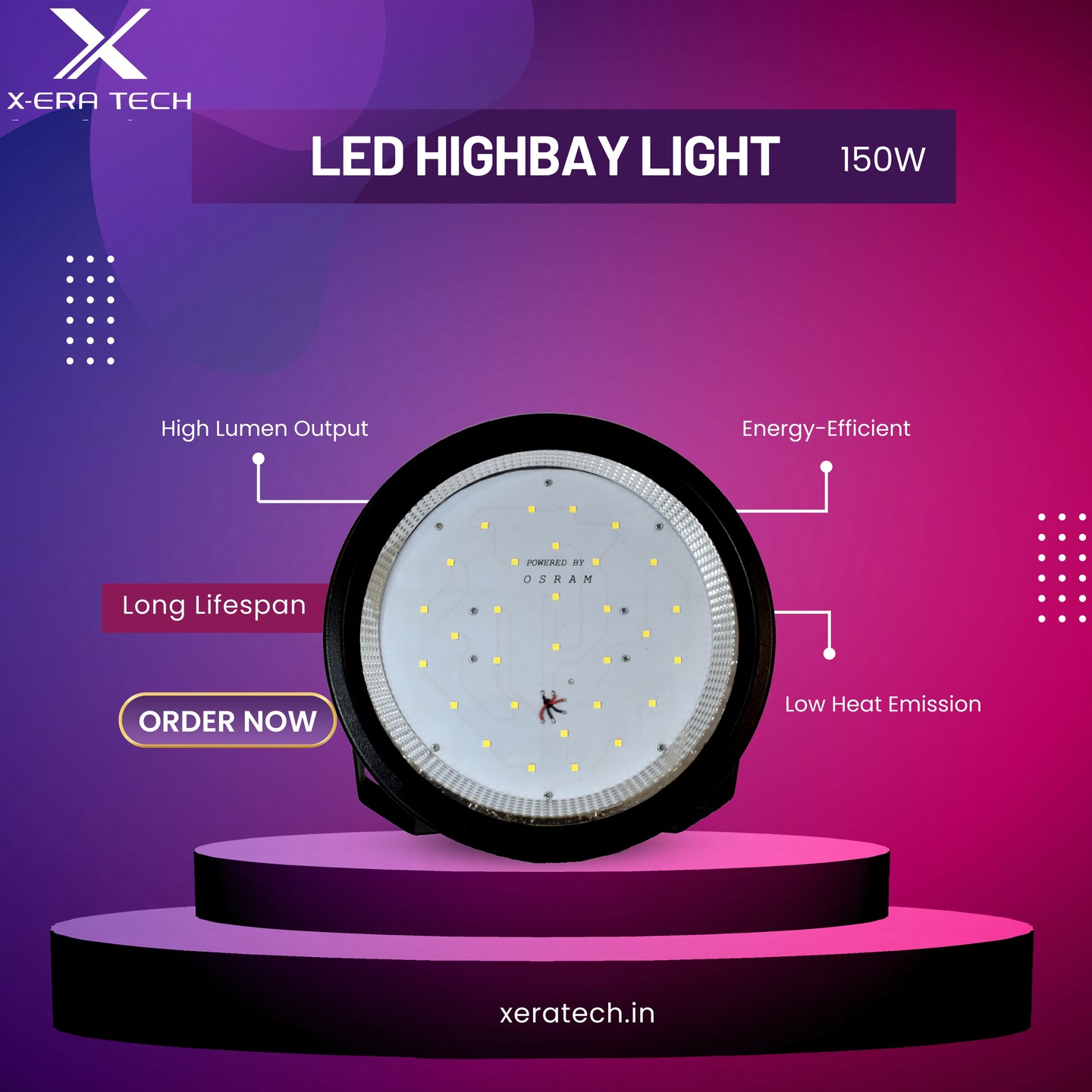 Standard LED high bay product shot