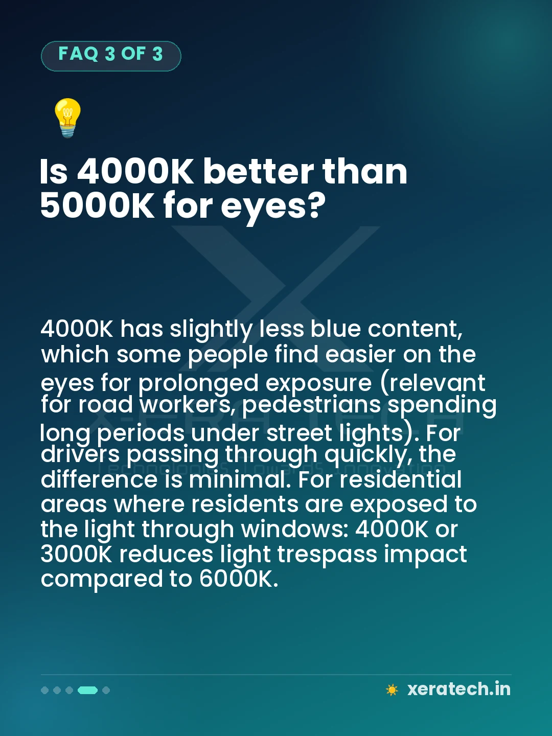 Is 4000K better than 5000K for eyes?