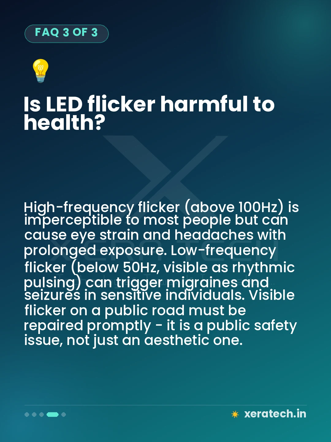 Is LED flicker harmful to health?