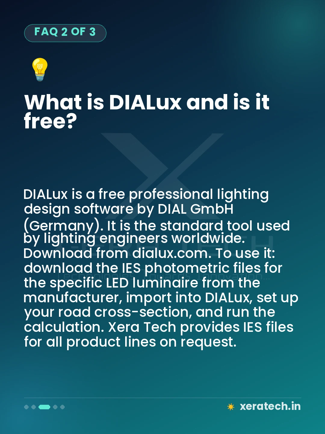 What is DIALux and is it free?