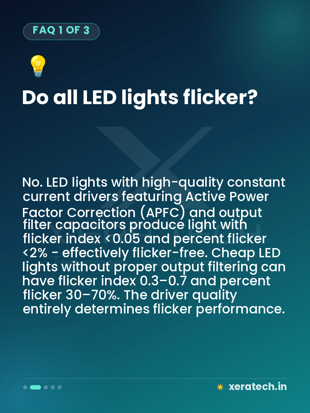 Do all LED lights flicker?