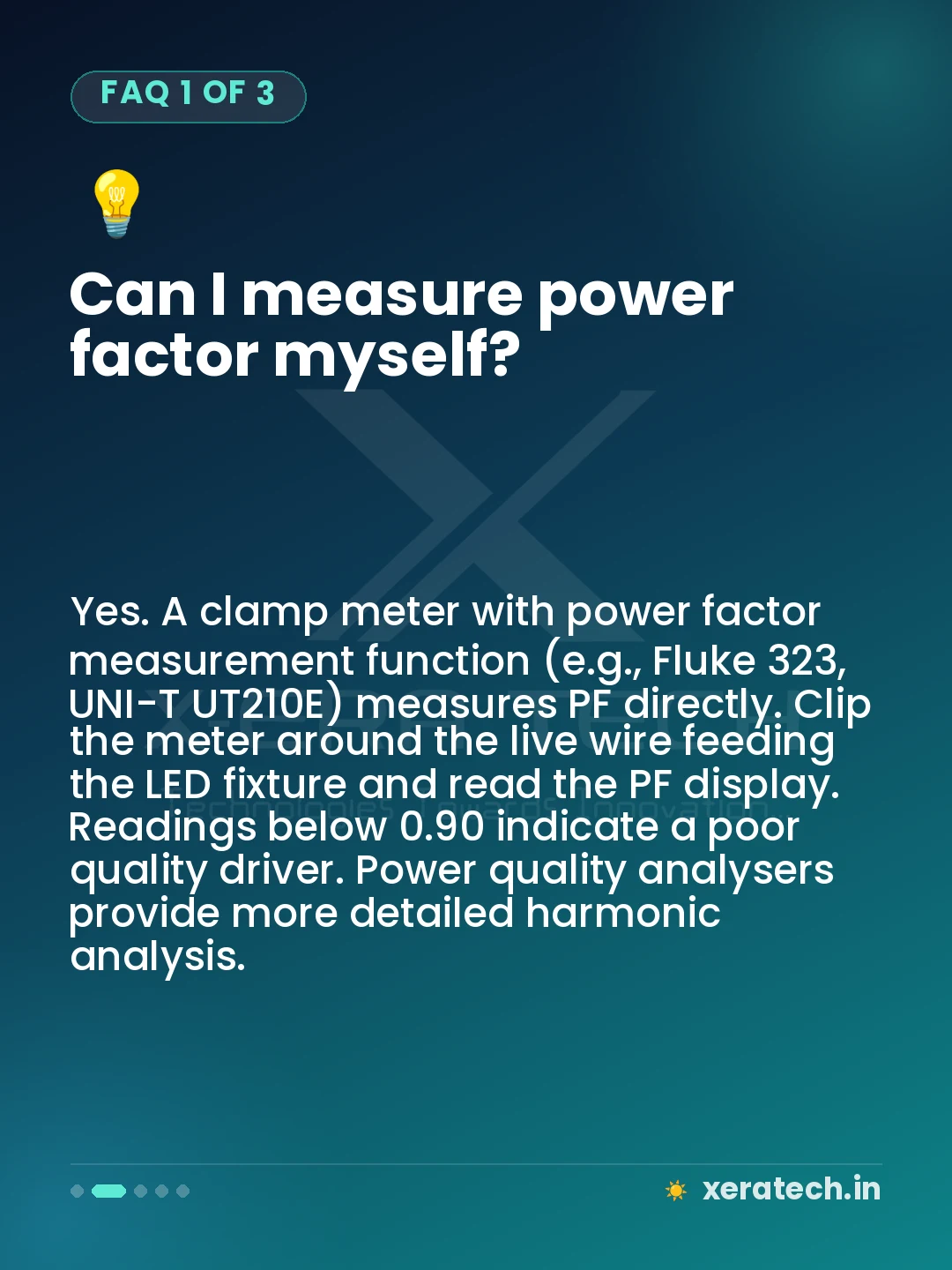 Can I measure power factor myself?